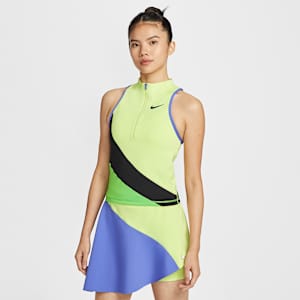 NIKE テニス メンズ タンクトップ L Dri-FIT ライトブルーx白 NIKE公式】ナイキコート スラム ウィメンズ Dri-FIT テニスタンク